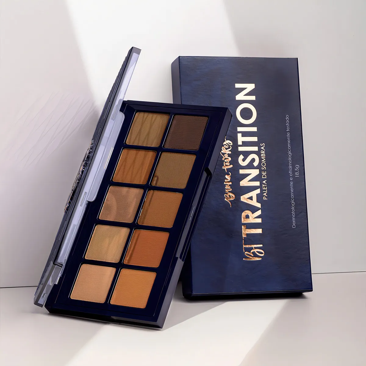 Imagem 10 de 12 de Paleta De Sombras Bruna Tavares Transition 10 Tonalidades