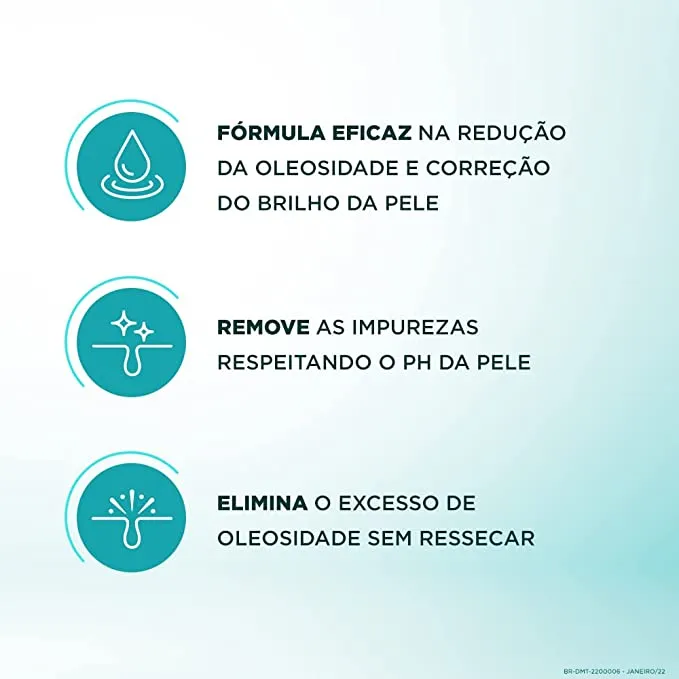 Imagem 5 de 7 de Dermotivin original sabonete líquido facial pele mista 300ml
