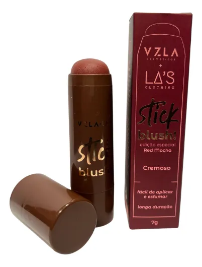 Imagem 3 de 8 de Blush Stick Vizzela E La's - Edição Especial Red Mocha