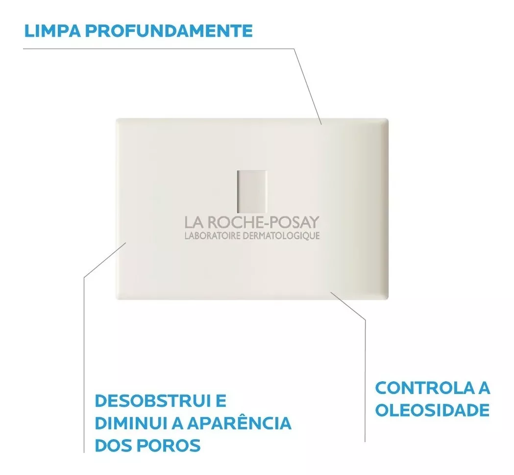 Imagem 6 de 9 de Sabonete Facial Effaclar Concentrado Para Pele Oleosa E Acneica Em Barra 70g La Roche-Posay