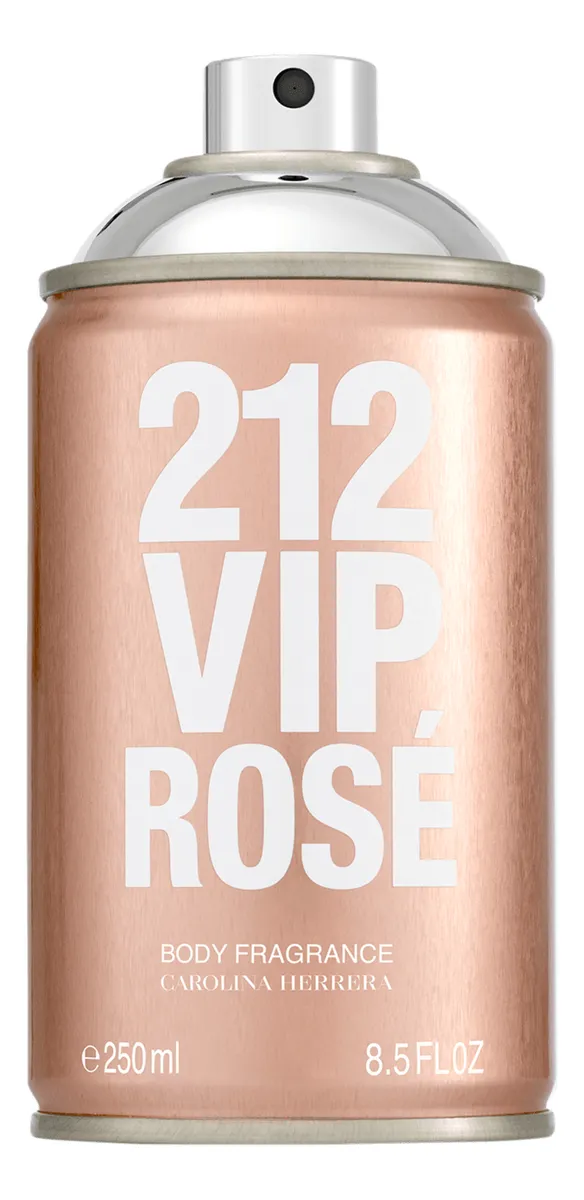Imagem 4 de 5 de Carolina Herrera 212 Vip Rosé - Body Spray Feminino 250ml