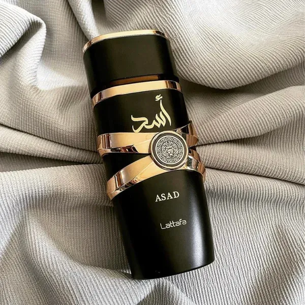 Imagem 7 de 10 de Perfume Lattafa Asad 100ml Eau De Parfum Original Árabe Original Com Nota Fiscal E Selo Original Lataffa