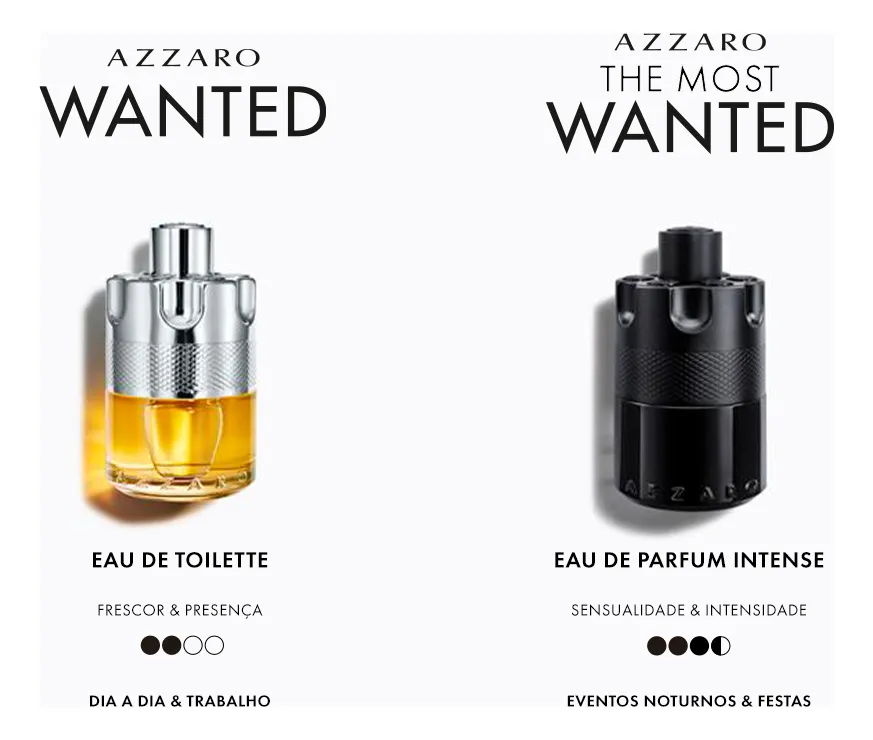 Imagem 6 de 7 de Perfume Masculino Masculino Eau de Toilette Vibrante e Ousado Fragrância Amadeirada com Limão Siciliano, Gengibre, Cardamomo da Guatelama e Vetiver Azzaro Wanted Frasco com 100ml