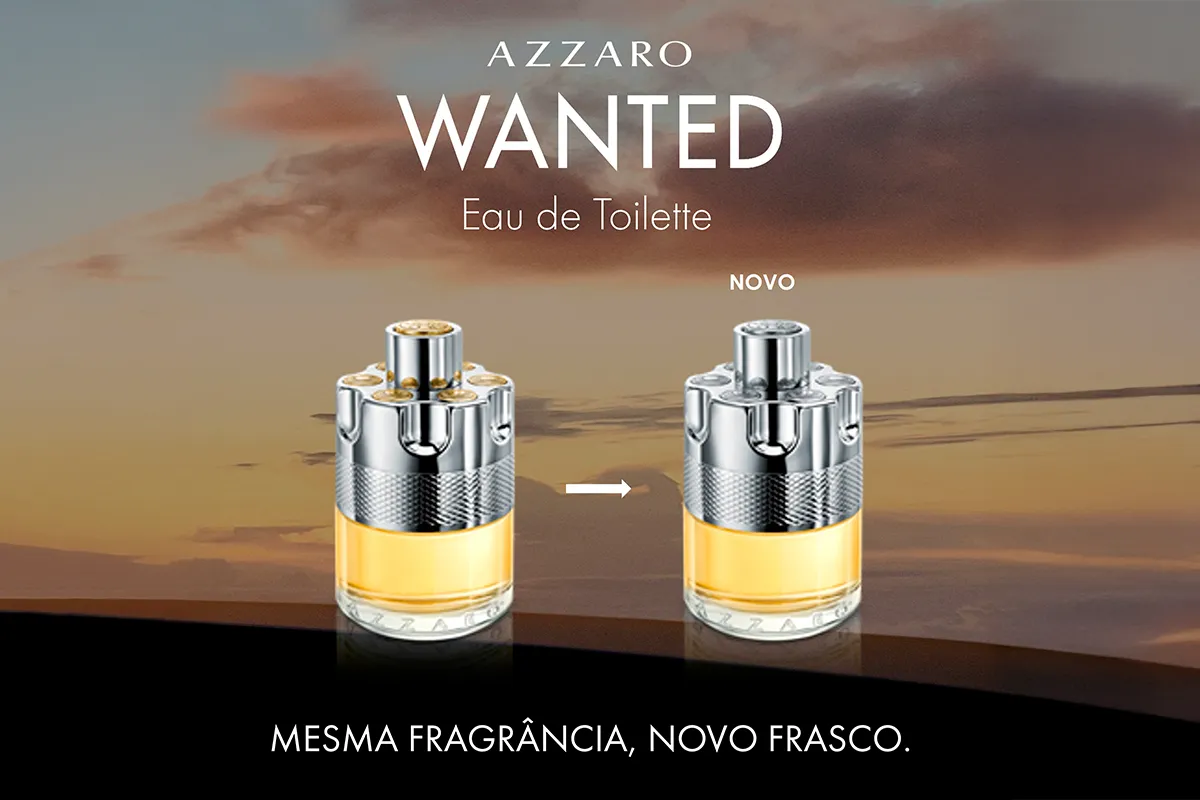 Imagem 5 de 7 de Perfume Masculino Masculino Eau de Toilette Vibrante e Ousado Fragrância Amadeirada com Limão Siciliano, Gengibre, Cardamomo da Guatelama e Vetiver Azzaro Wanted Frasco com 100ml