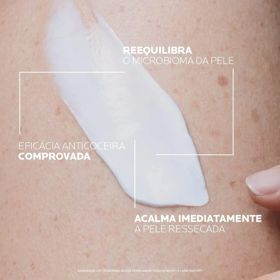 Imagem 6 de 7 de Bálsamo Hidratante Corporal e Facial Intensivo para Peles Secas e Extremamente Ressecadas com Manteiga de Karité e Niacinamida La Roche-Posay Lipikar Baume AP+M 400ml