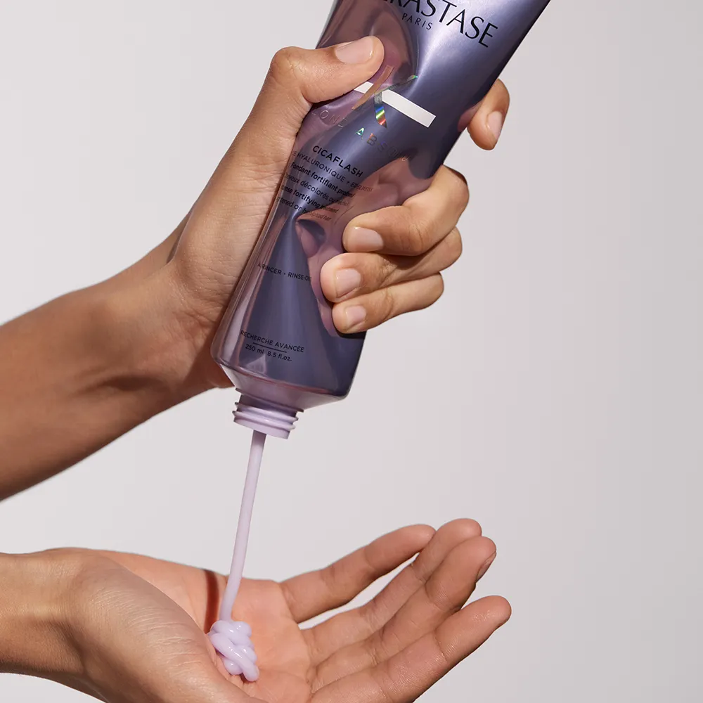 Imagem 10 de 11 de Blond Absolut Cicaflash Fondant Condicionador 250ml | Kérastase