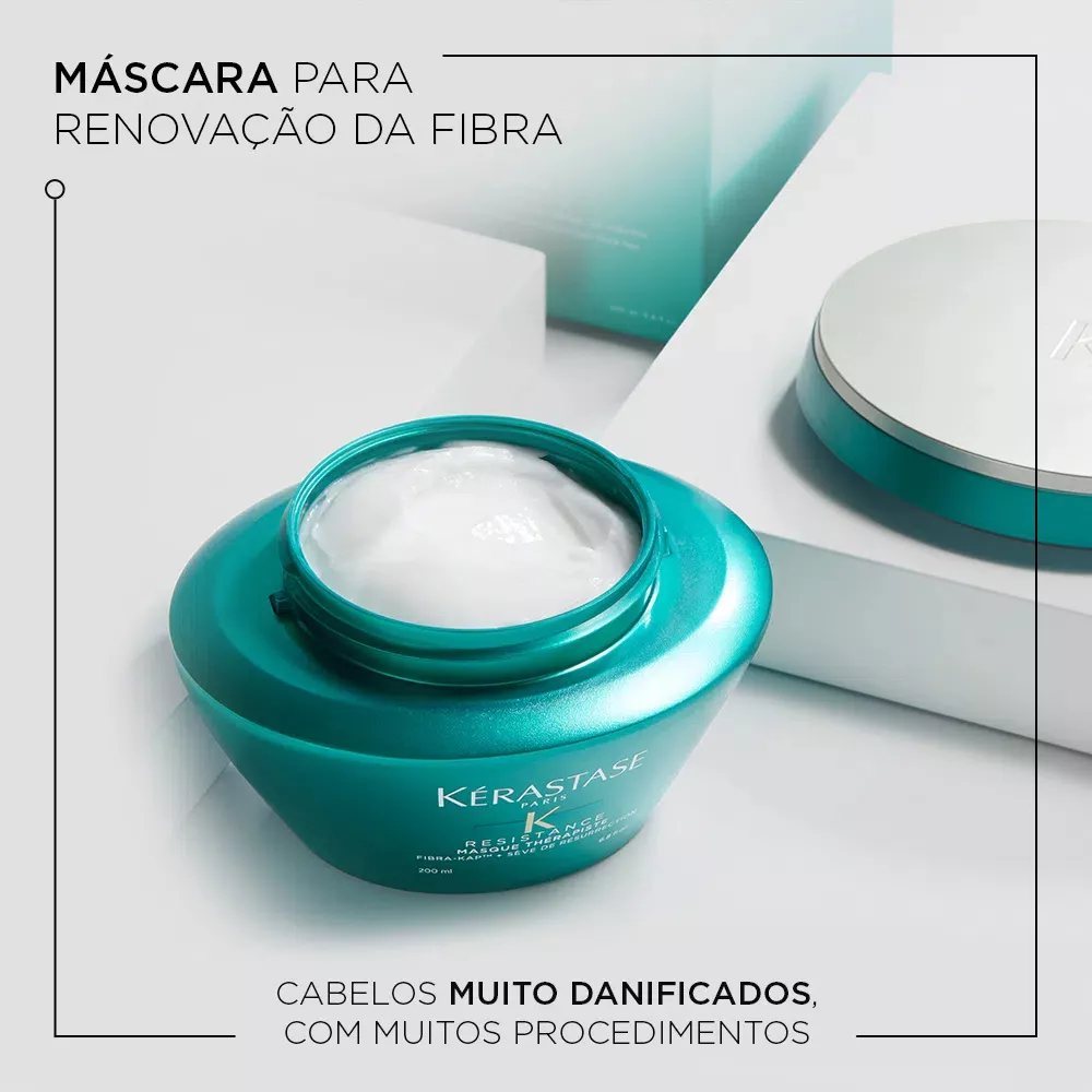 Imagem 3 de 6 de Máscara de Tratamento Resistance Thérapiste Kérastase 200ml