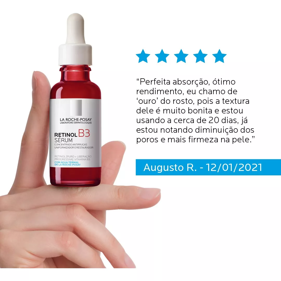 Imagem 2 de 10 de Sérum Concentrado B3 Retinol 30ml La Roche-posay