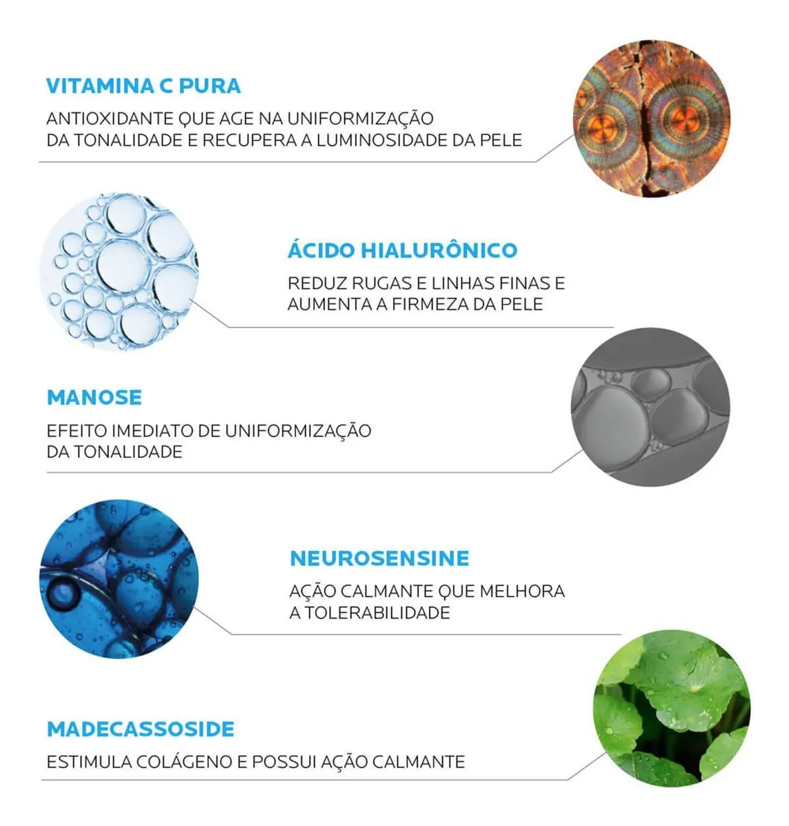 Imagem 3 de 6 de Creme Antirrugas Pure Vitamin C Com Ácido Hialurônico 40ml La Roche-posay
