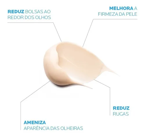 Imagem 6 de 10 de Creme Anti idade Hyalu B5 Olhos 15ml La Roche posay Tipo de pele Todos os tipos de pele