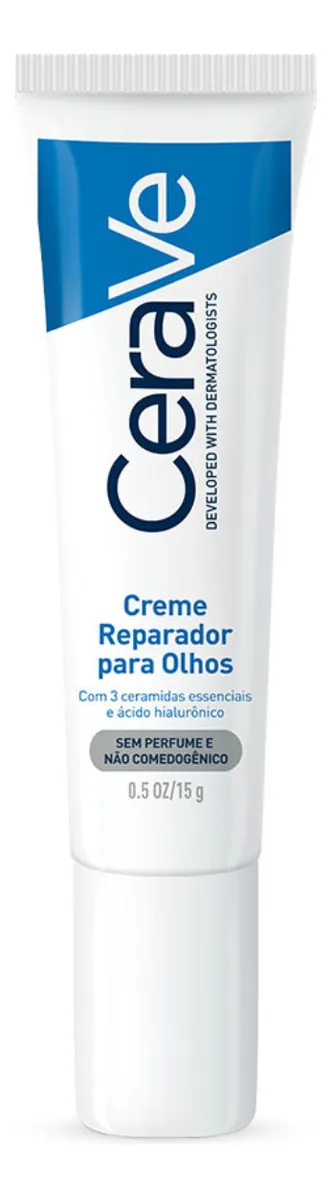 Imagem 2 de 12 de Creme Reparador Para Olhos 15ml Cerave Tipo de pele Todos os tipos de pele