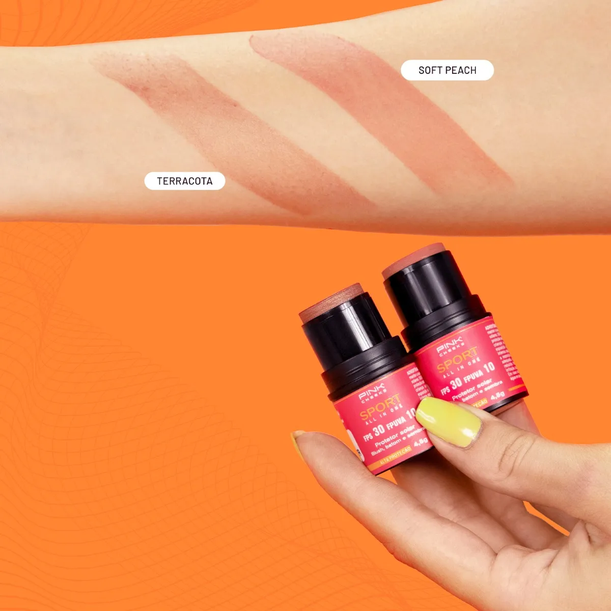 Imagem 5 de 5 de Blush All In One Fps30 Fpuva10 4,5g Cores