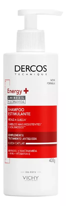 Imagem 2 de 7 de Shampoo Estimulante Antiqueda 400g Vichy Dercos