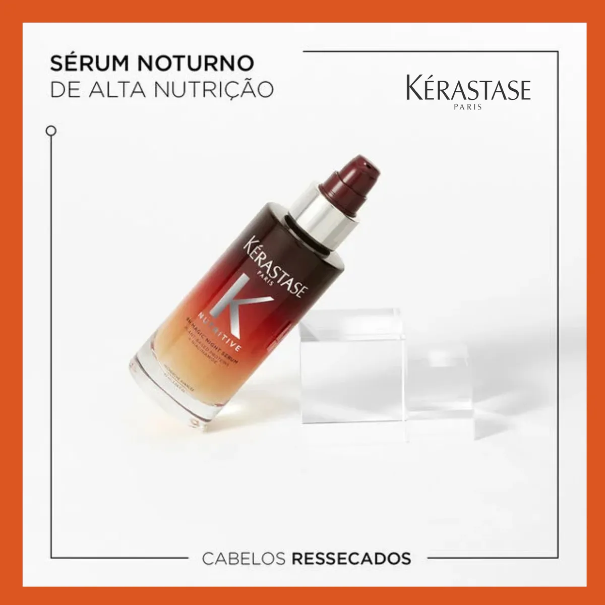 Imagem 9 de 11 de Sérum Noturno Kérastase Nutritive 8H Magic Night 90ml