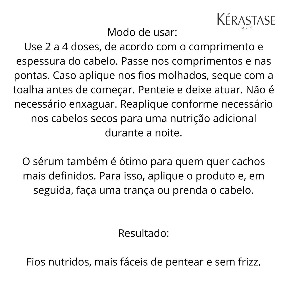 Imagem 10 de 11 de Sérum Noturno Kérastase Nutritive 8H Magic Night 90ml