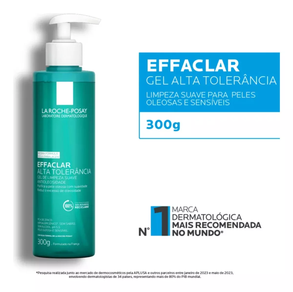 Imagem 2 de 5 de Gel De Limpeza Facial Effaclar 300g La Roche Posay