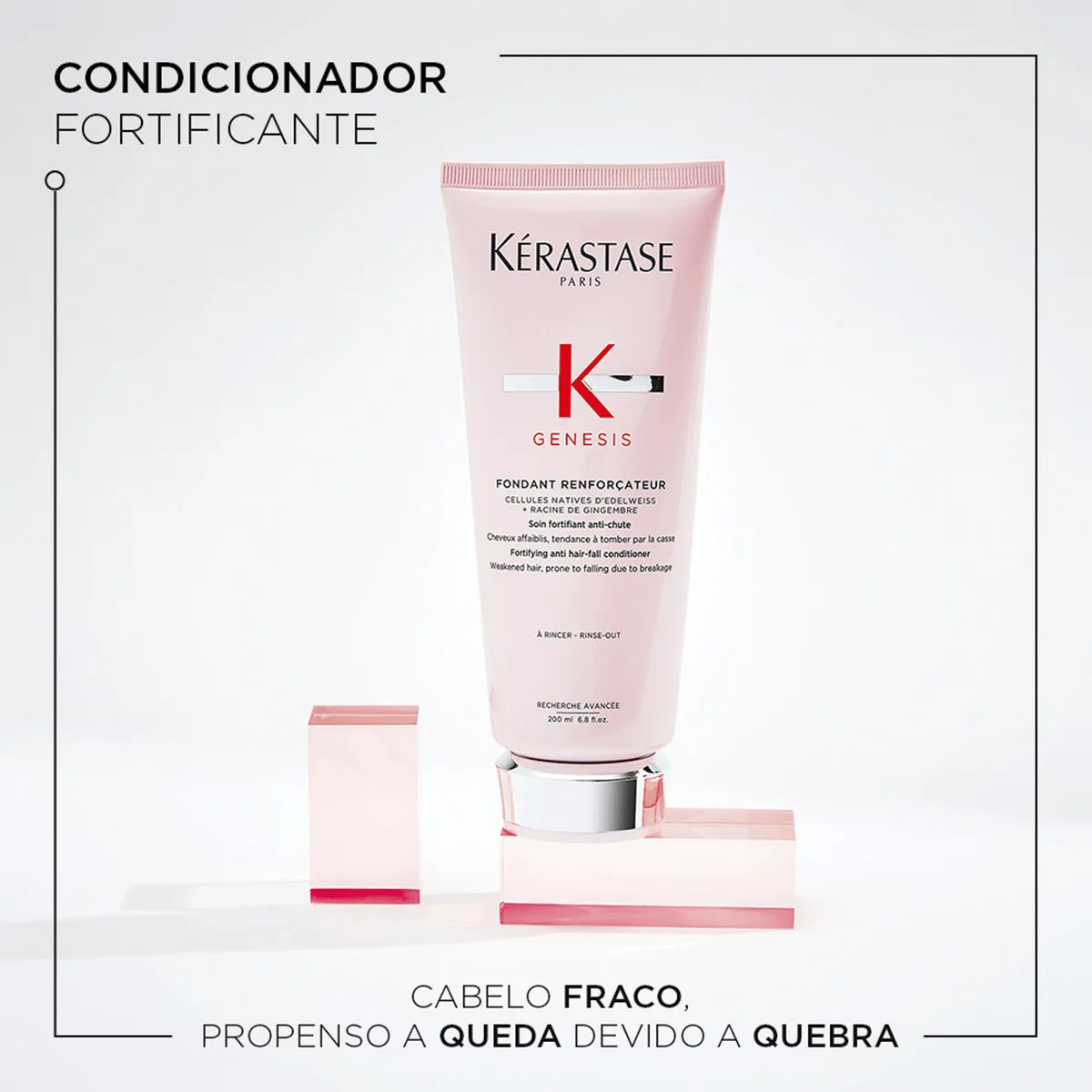 Imagem 3 de 8 de Kérastase Genesis Fondant Renforcateur - Condicionador 200ml