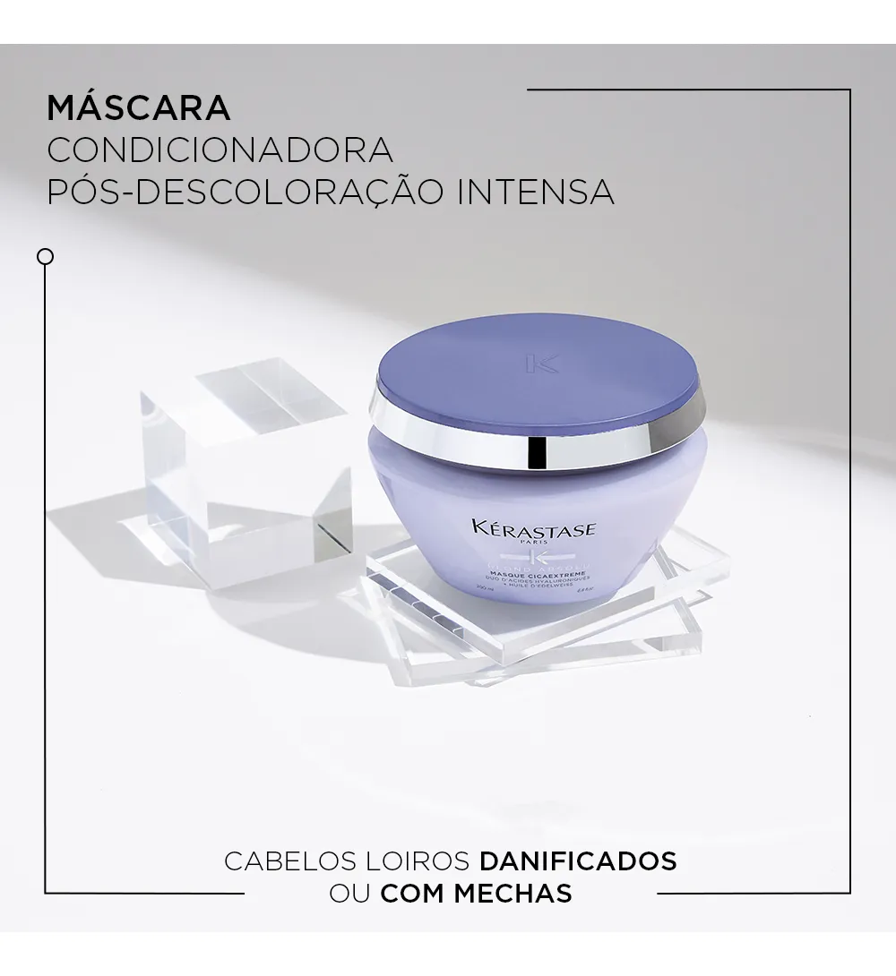 Imagem 2 de 10 de Blond Absolu Cicaextreme Máscara 200ml Kérastase