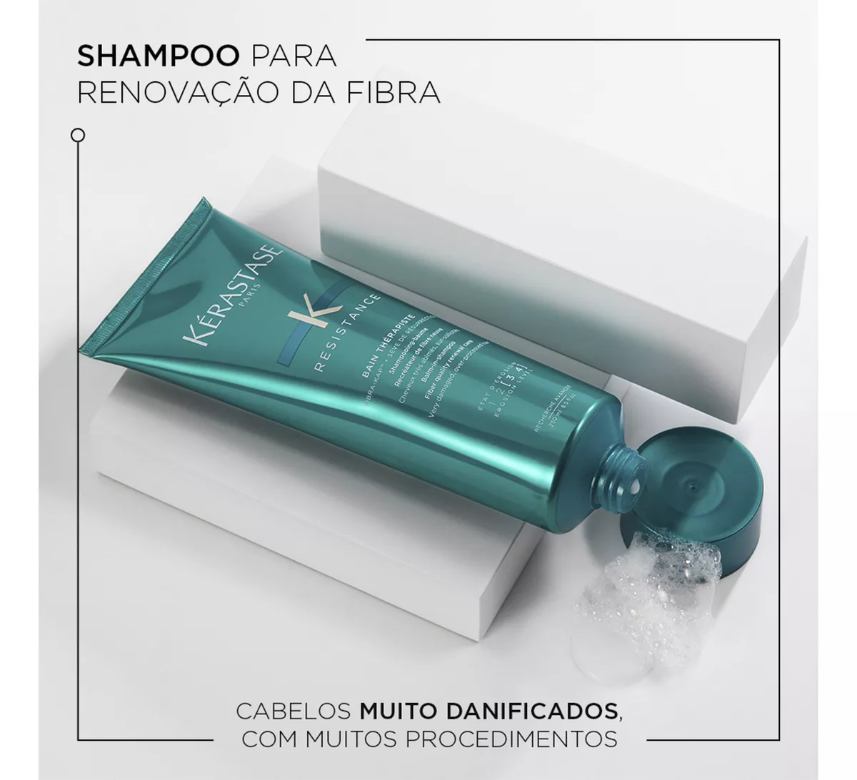 Imagem 3 de 6 de Shampoo Kérastase Résistance - Bain Thérapiste 250ml Full