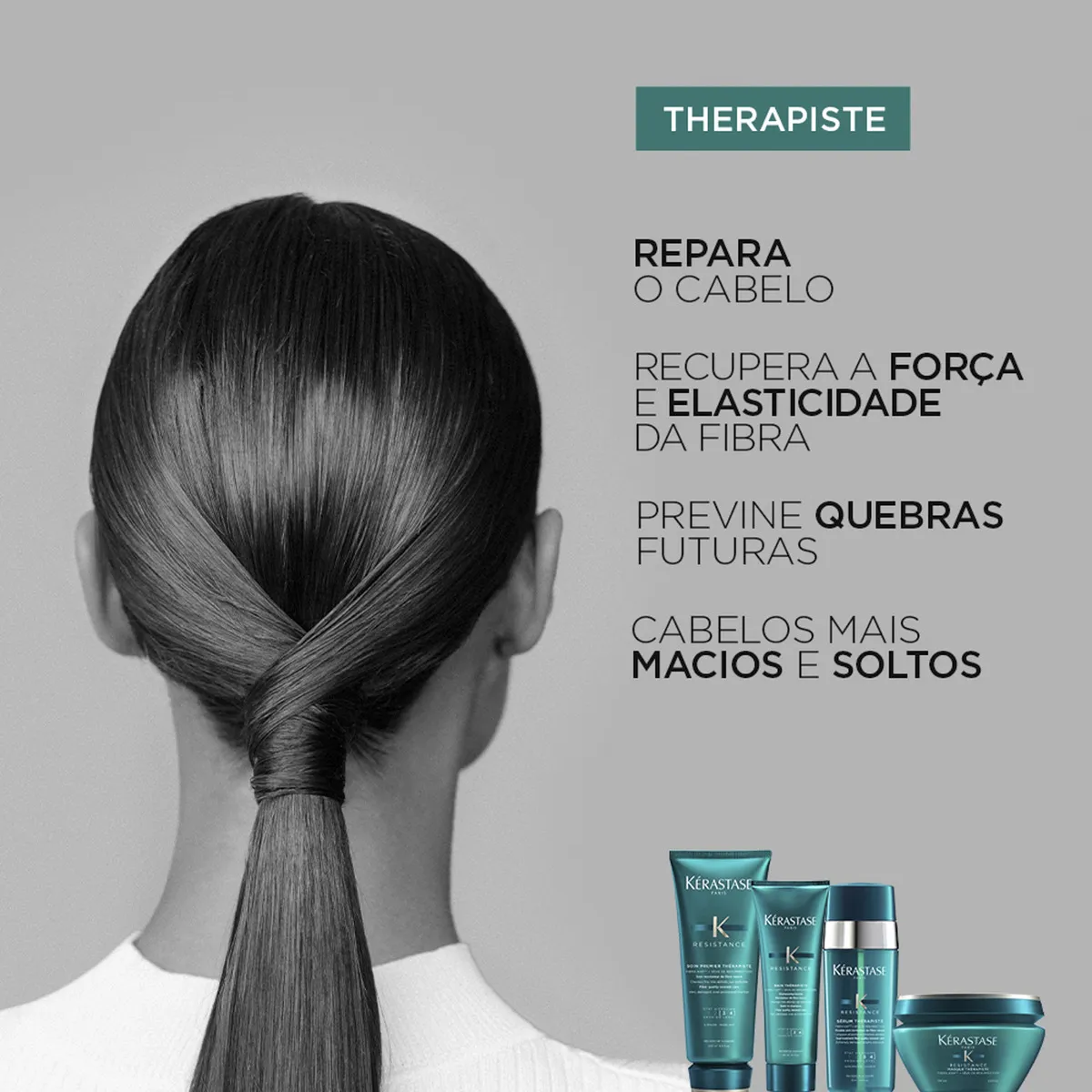 Imagem 4 de 7 de Sérum Reconstrução Kérastase Resistance Therapiste 30ml