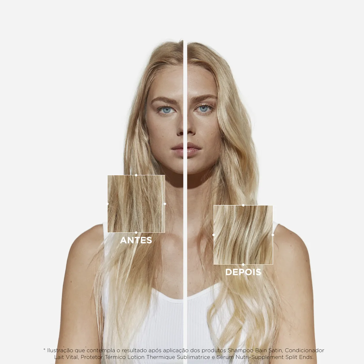 Imagem 2 de 12 de Shampoo Kérastase Nutritive Bain Satin 250 ml