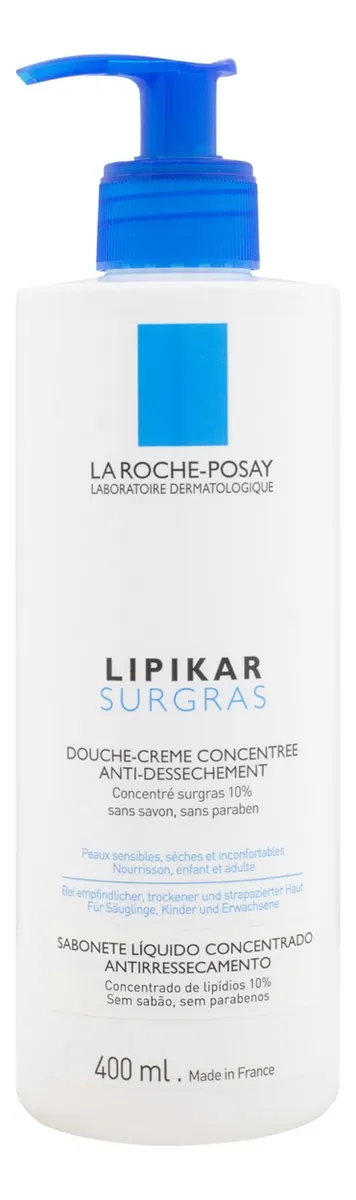 Imagem 7 de 7 de Sabonete Líquido Lipikar Surgras 400ml La Roche-Posay
