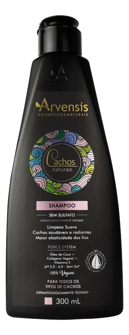 Imagem 2 de 3 de Kit Cachos Naturais Arvensis Sh. E Cond. + Ativador Ondulado