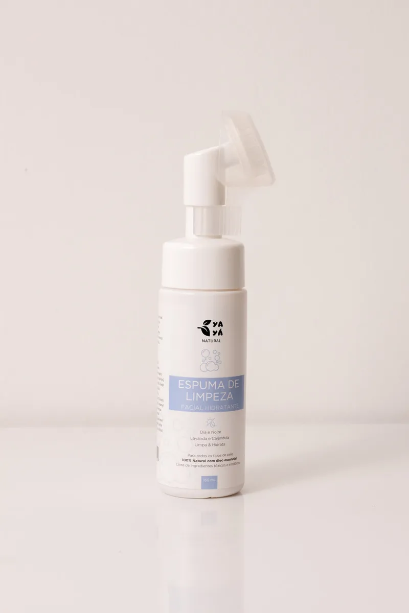 Imagem 3 de 10 de Espuma De Limpeza Facial 100% Natural e Vegana 150ml - Yayá Natural