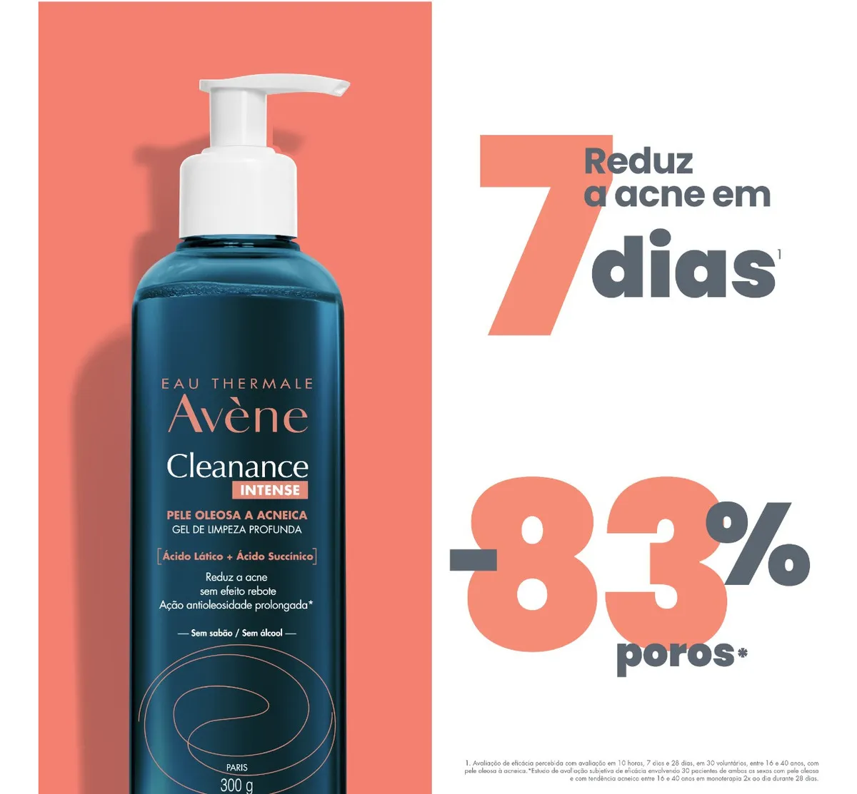 Imagem 4 de 8 de Avène Cleanance Intense - Gel De Limpeza Profunda 400g Tipo de pele Oleosa