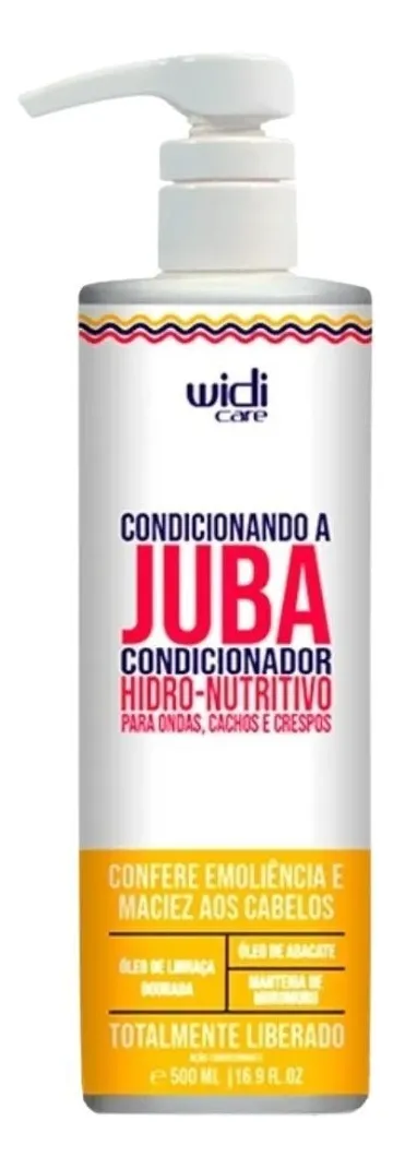 Imagem 3 de 5 de Kit Widi Care Juba Cachos Shampoo E Condicionador 500ml