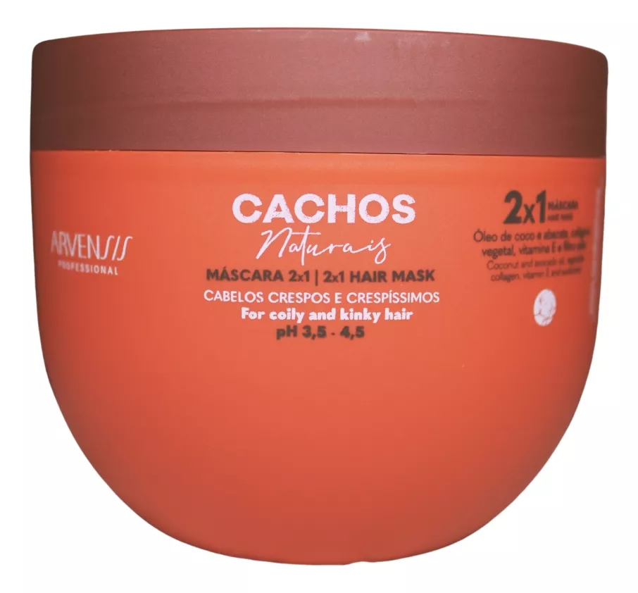Imagem 2 de 4 de Kit Arvensis Cachos Mascara 2x1 Noo Poo 450g 2 Unidades