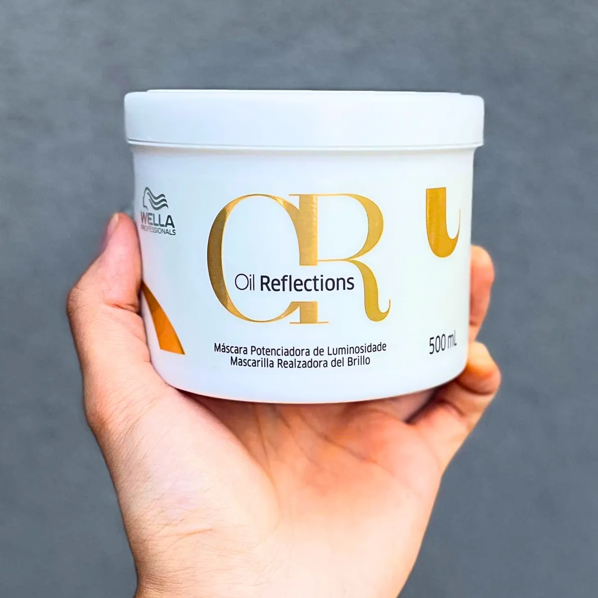 Imagem 7 de 12 de Wella Máscara Oil Reflections 500ml