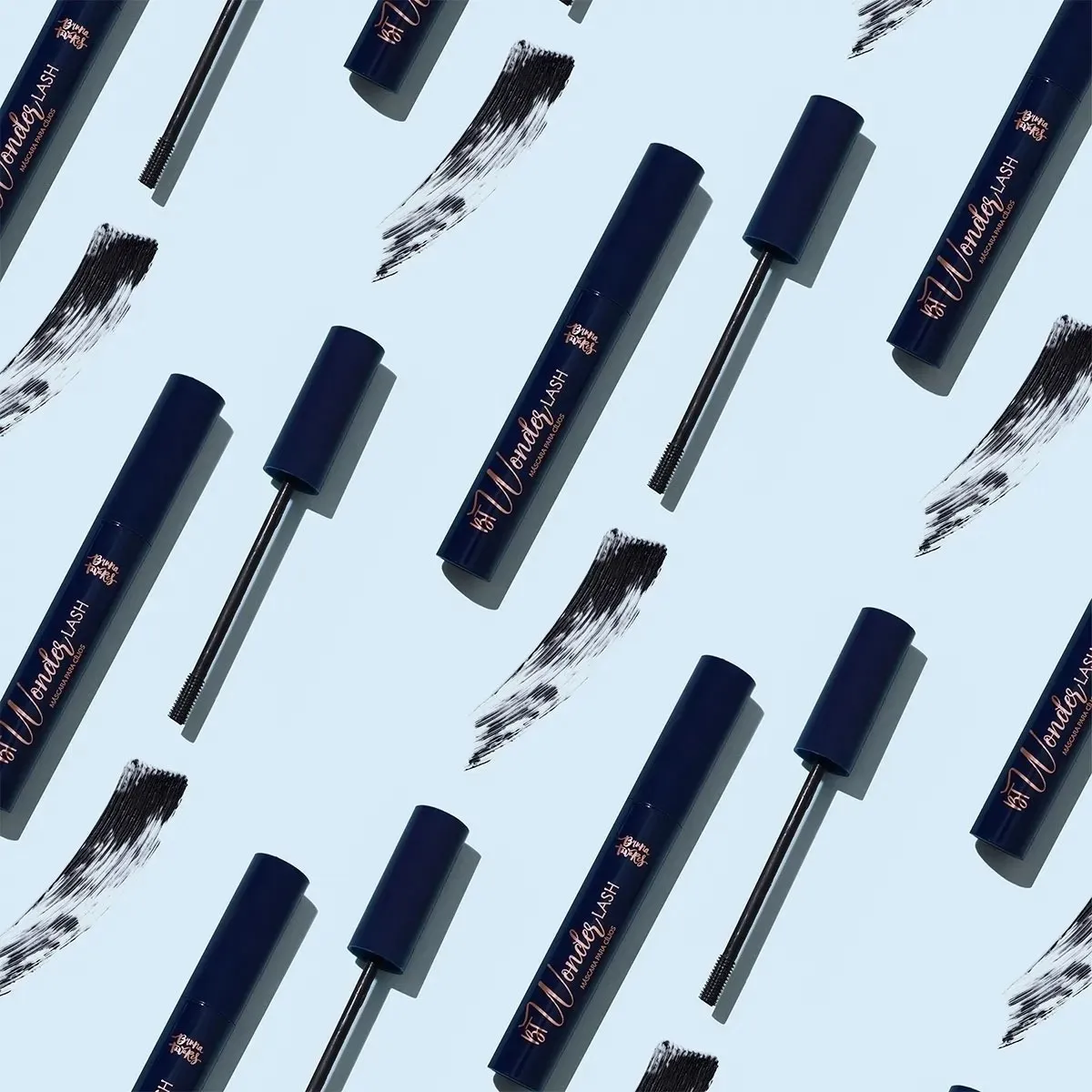 Imagem 3 de 6 de Máscara para cílios Wonder Lash cor preto Bruna Tavares 5mL