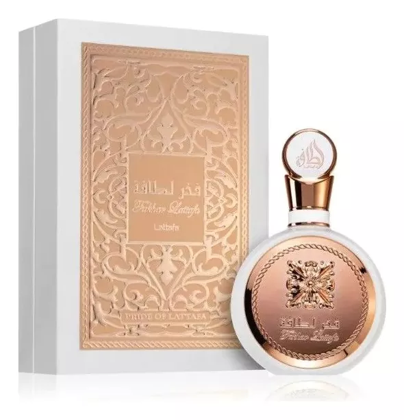 Imagem 2 de 3 de Perfume Fakhar Lattafa Rose feminino 100ml