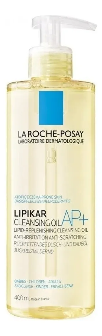 Imagem 2 de 9 de Óleo De Limpeza Hidratante Cleansing Oil Lipikar Ap+ 400ml La Roche-posay