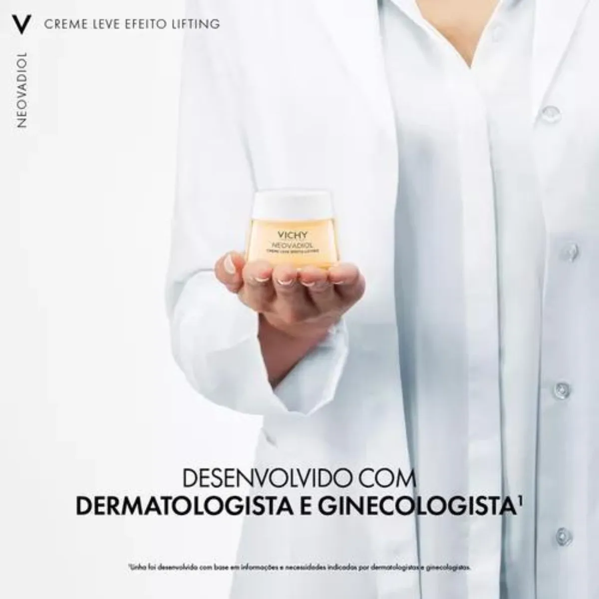 Imagem 4 de 9 de Creme Leve Efeito Lifting Vichy Neovadiol Menopausa 50g Momento de aplicação Dia Noite Tipo de pele Todo tipo de pele