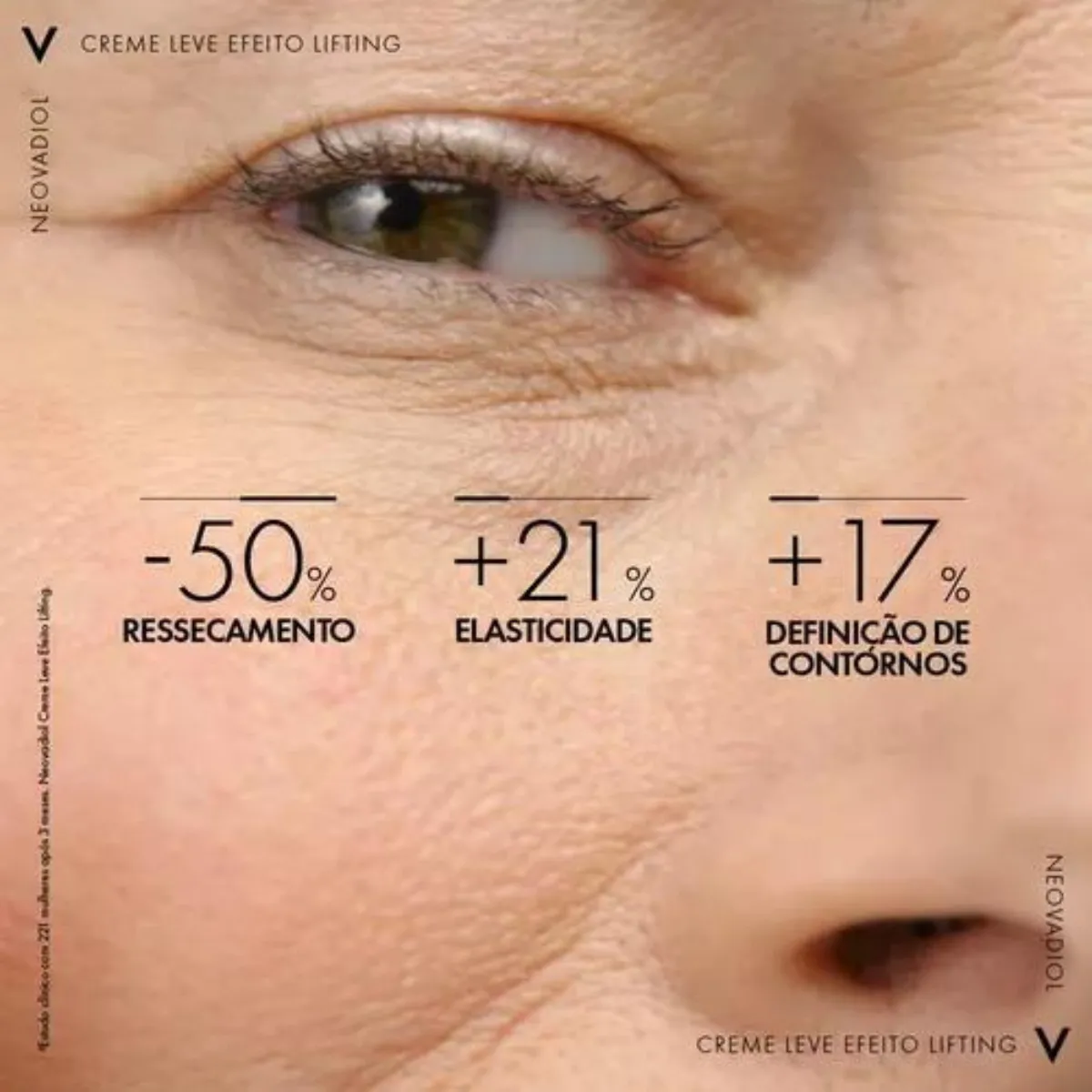 Imagem 6 de 9 de Creme Leve Efeito Lifting Vichy Neovadiol Menopausa 50g Momento de aplicação Dia Noite Tipo de pele Todo tipo de pele