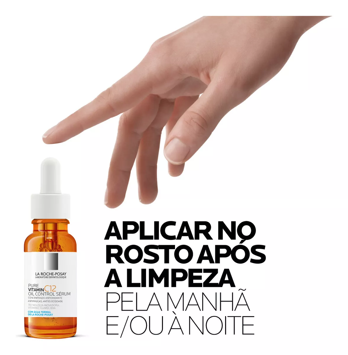 Imagem 4 de 12 de Sérum Antirrugas Vitamin C12 Oil Control 30ml La Roche-posay Oleosa Dia/noite