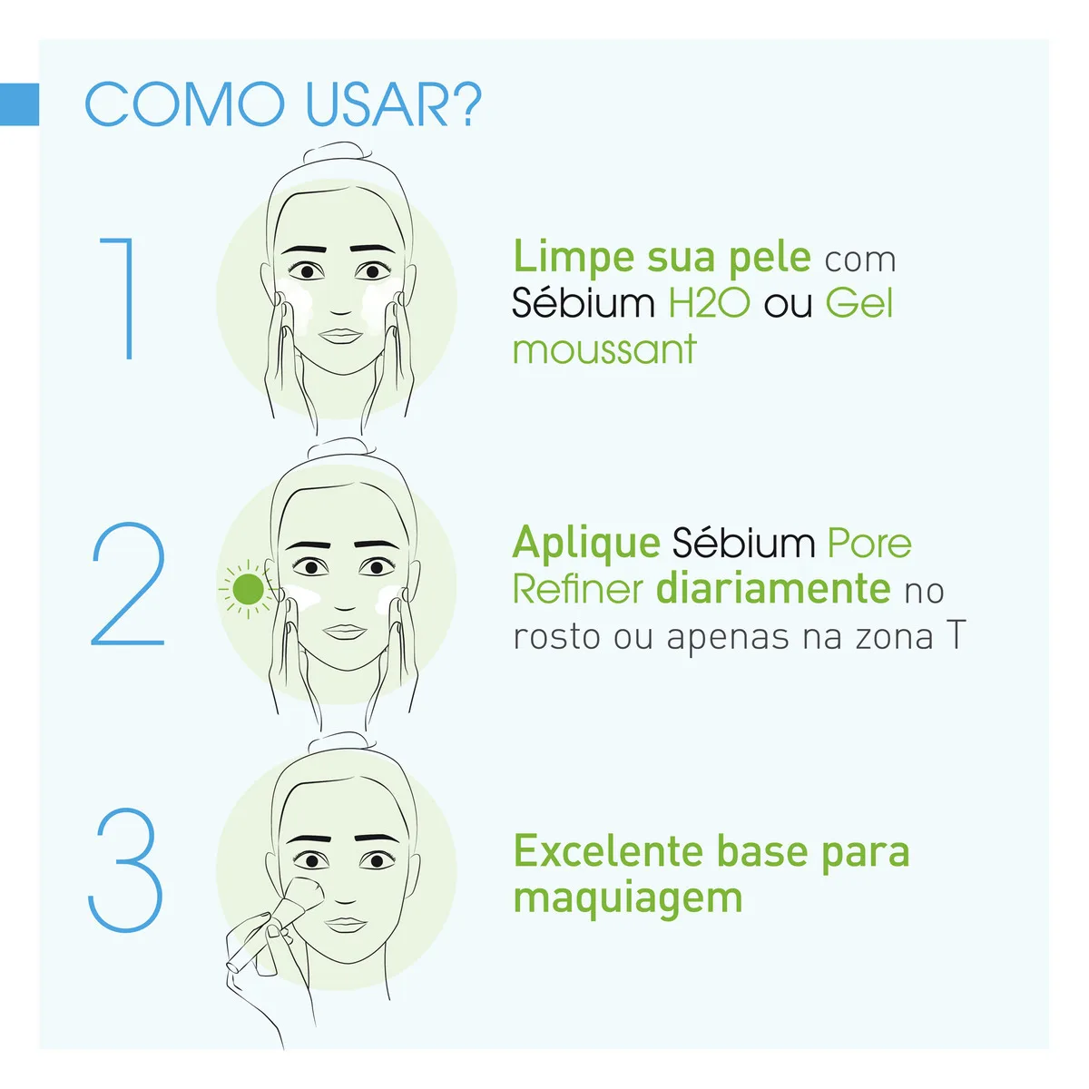 Sérum Corretor de Poros e Brilho Bioderma Sébium Pore Refiner 30ml
