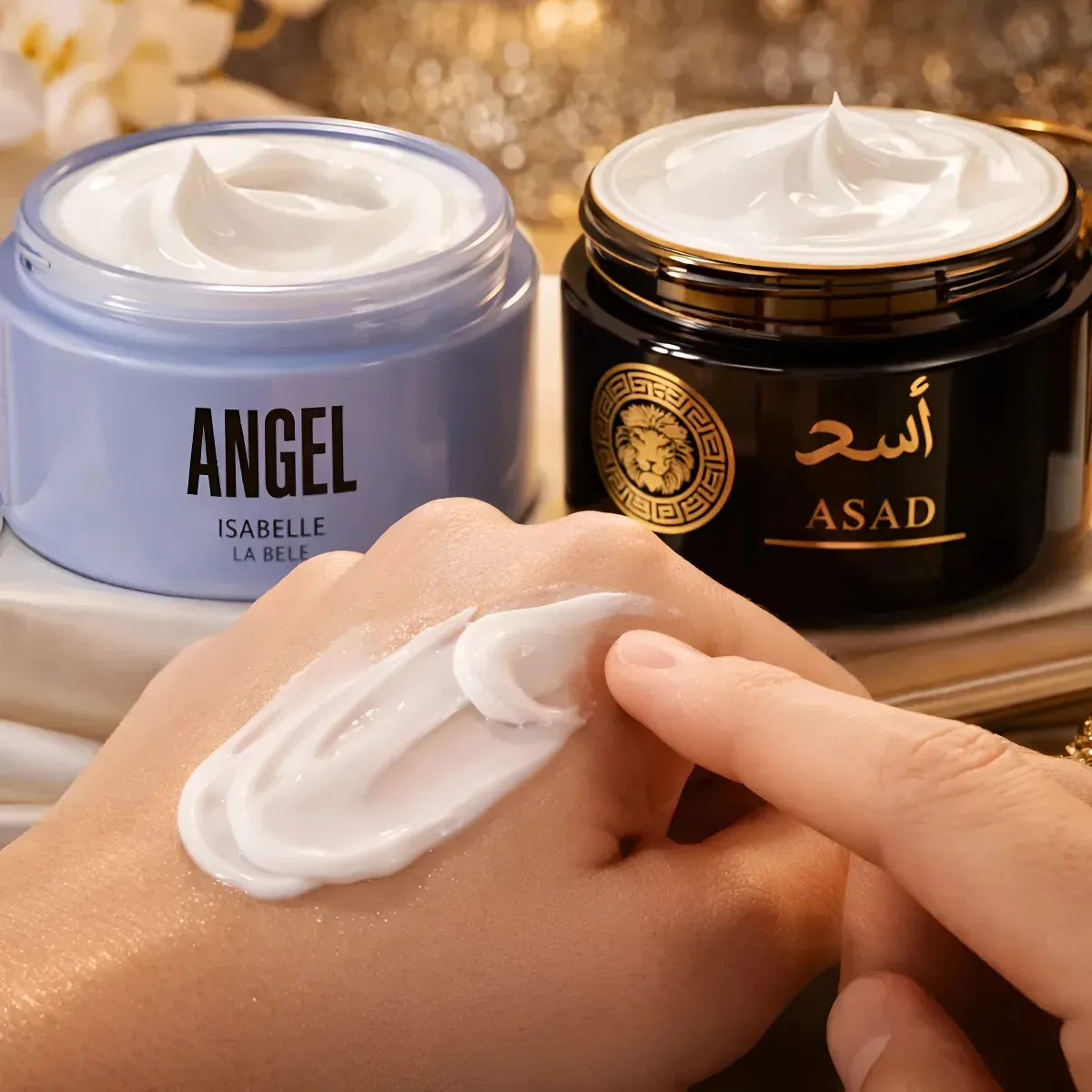 Kit Creme Hidratante Corporal Pasta Angel + Asad 200ml Isa
