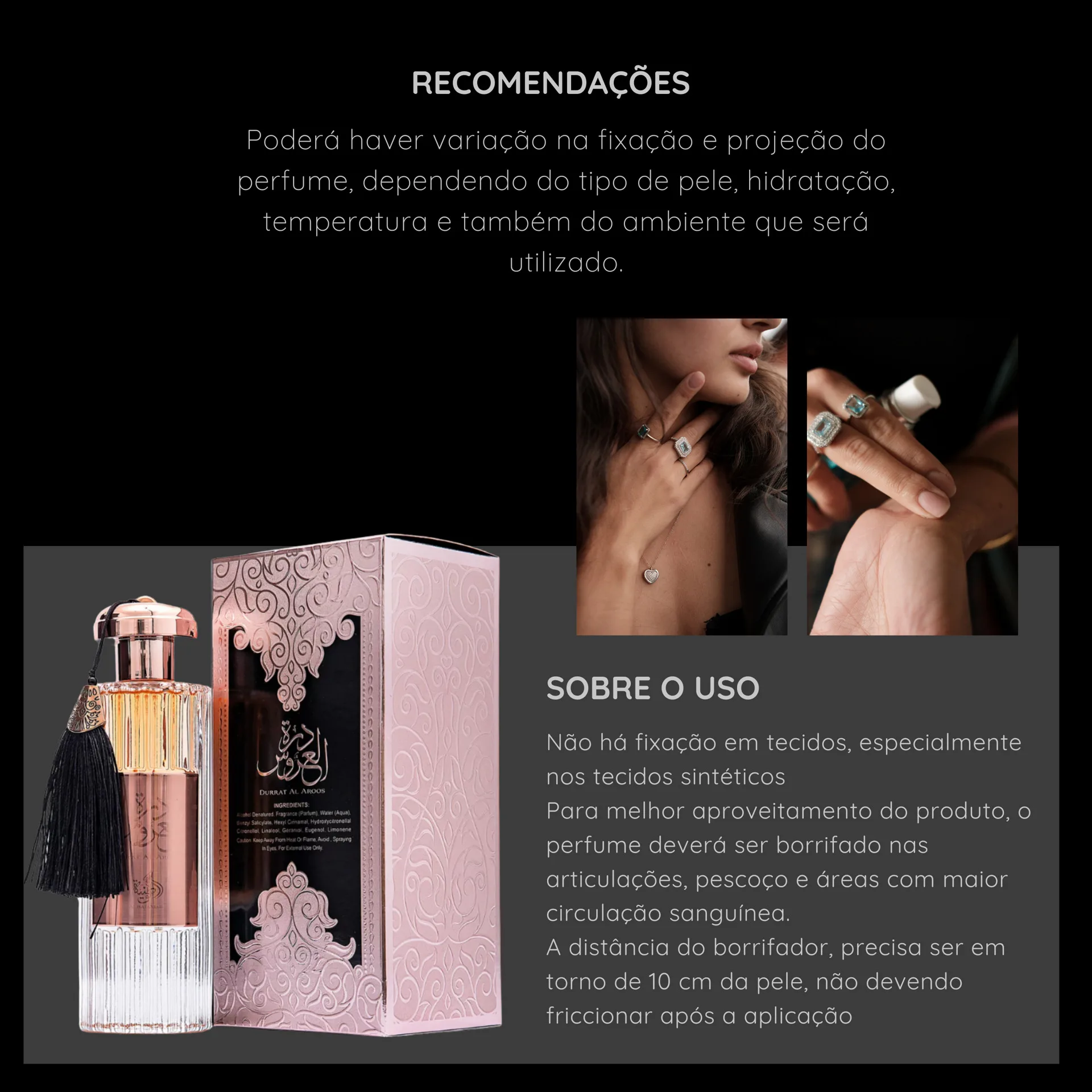 Perfume Árabe Durrat Al Aroos Feminino 85ml Edp Original