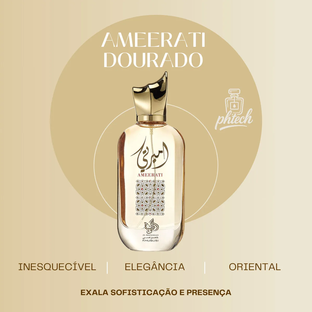 Perfume Árabe Ameerati Al Wataniah Eau De Perfum 100ml - Original Feminino Mais Vendido