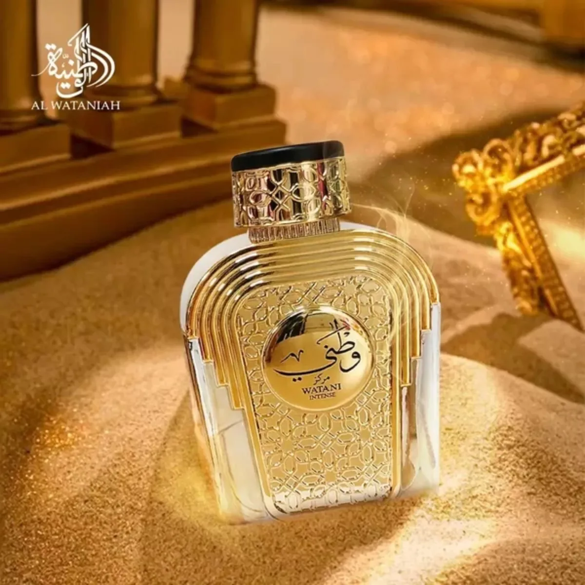 Perfume Watani Intense Gold Eau de Parfum 100ml Al Wataniah Árabe