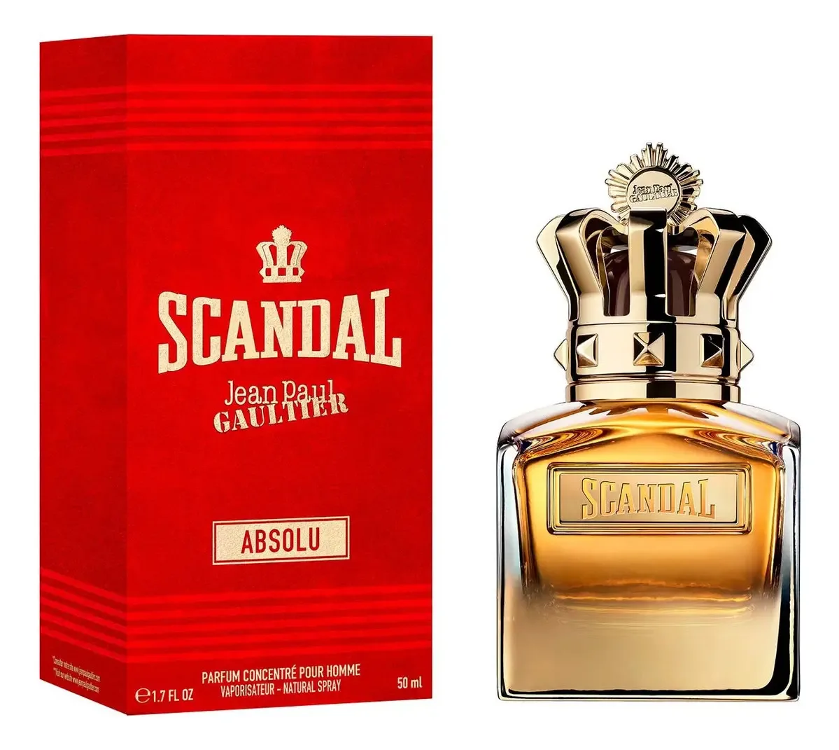 Jean Paul Gaultier Scandal Pour Homme Absolu Parfum 50ml Para Masculino