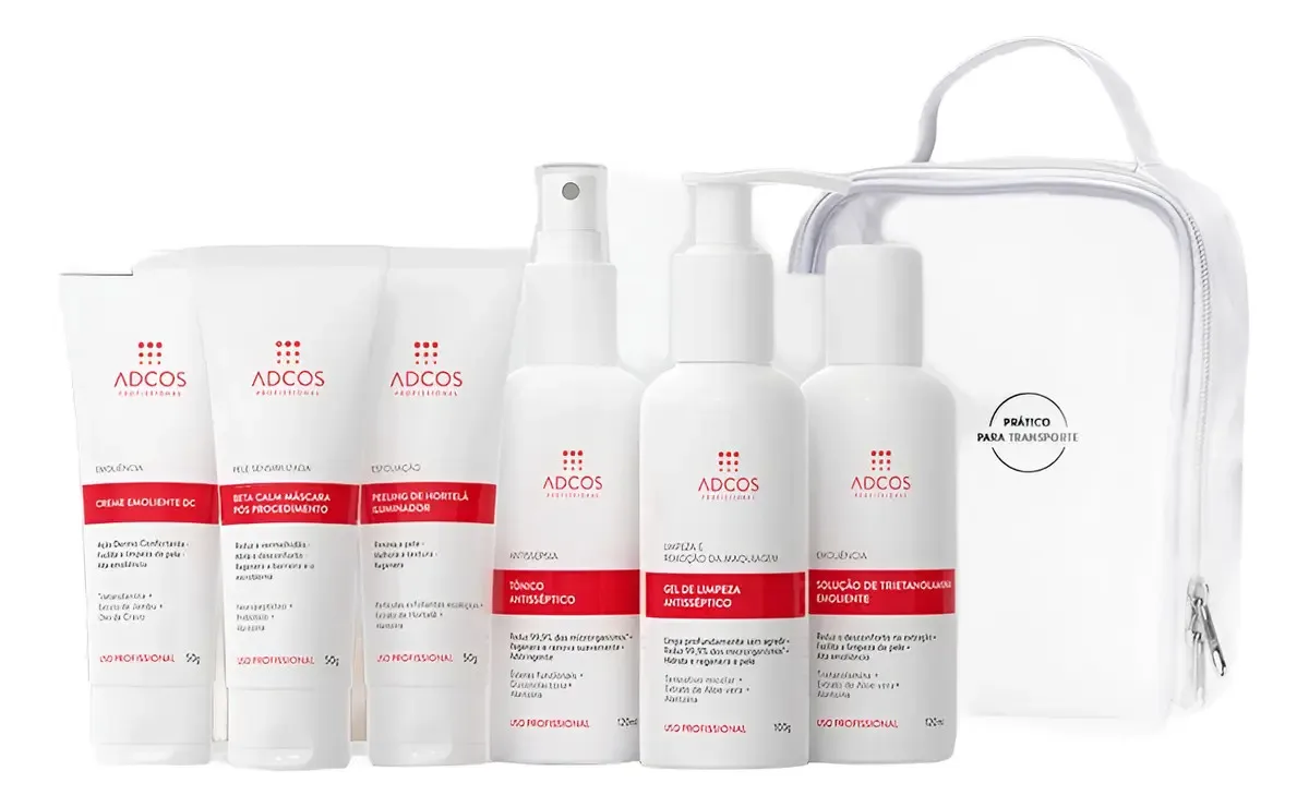 Kit Limpeza De Pele Express - Adcos