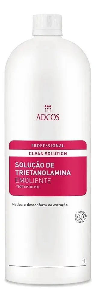 Solução De Trietanolamina Emoliente 1 Litro Adcos Tipo De Pele Todas
