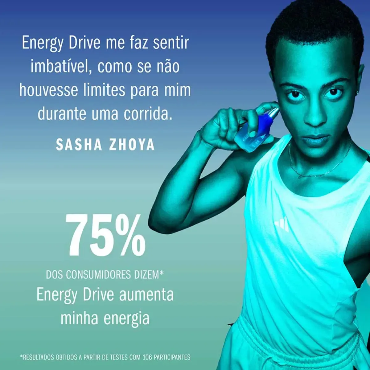 adidas Vibes Energy Drive Edp - Perfume Masculino 100ml
