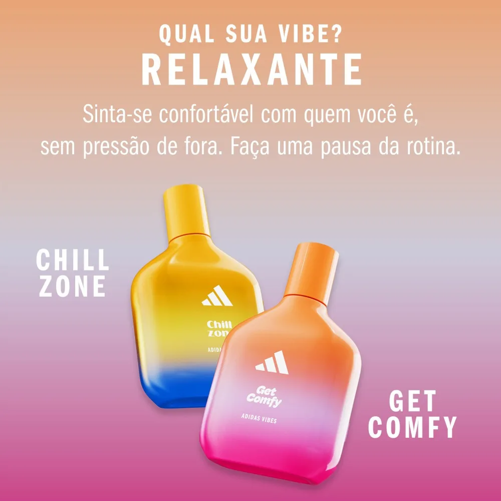 adidas Vibes Get Comfy Edp - Perfume Unissex 100ml