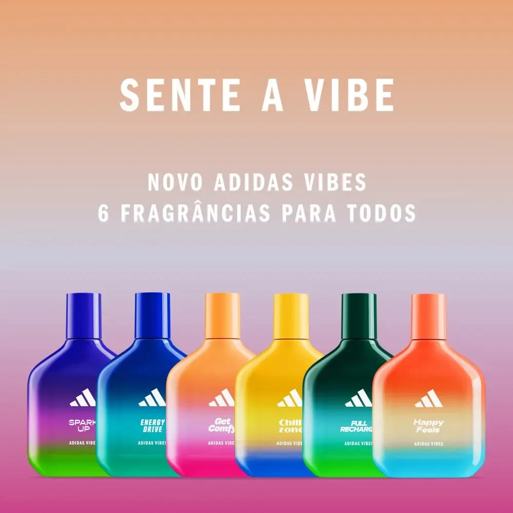 adidas Vibes Get Comfy Edp - Perfume Unissex 100ml
