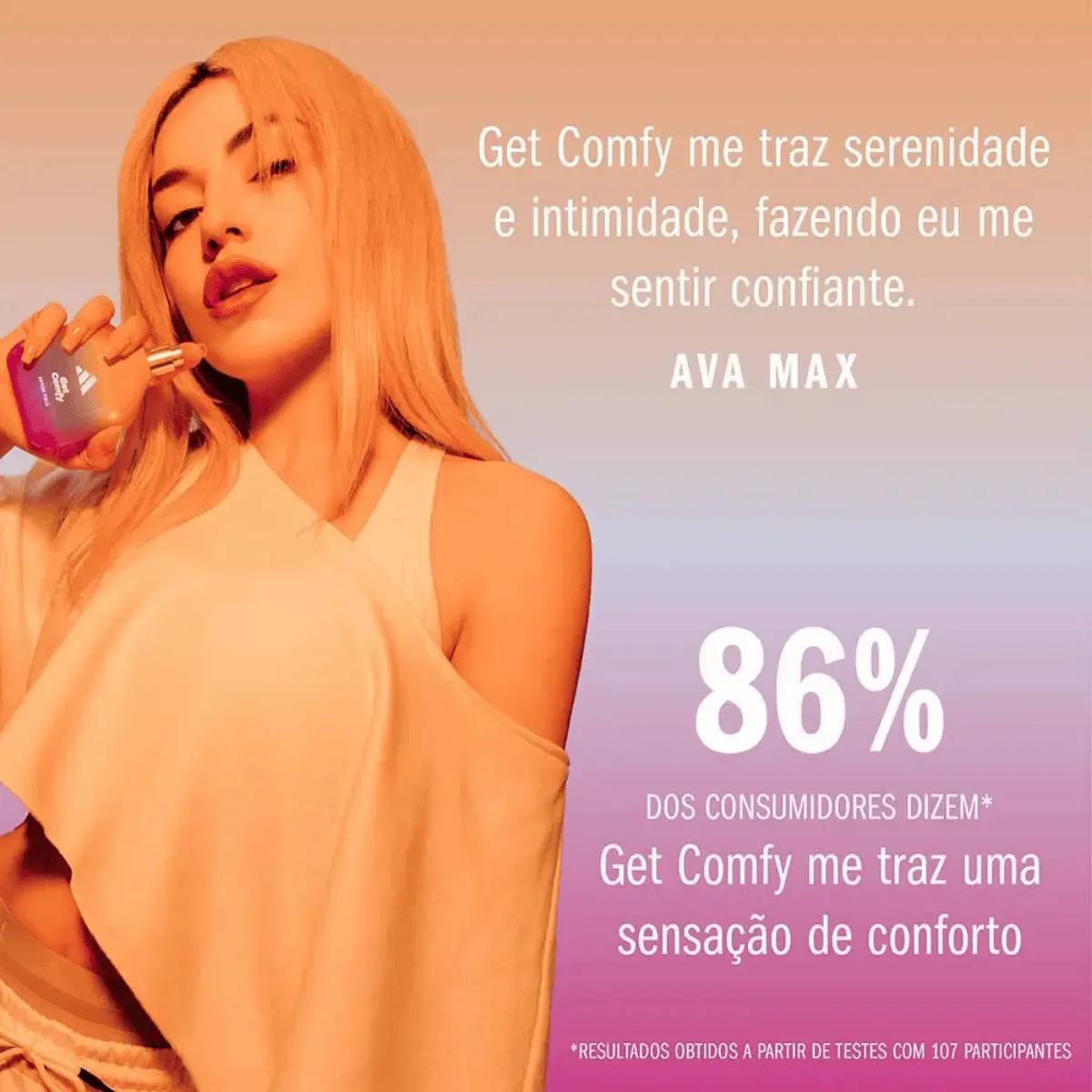 adidas Vibes Get Comfy Edp - Perfume Unissex 100ml